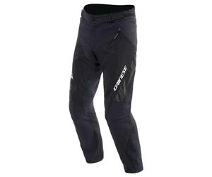 Dainese - Drake 2 Air Absoluteshell Pants, Pantalones de moto Impermeables, Ventilados, con Rodilleras Extraíbles, Hombre, Negro/Negro, 64