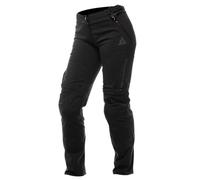 Dainese - Drake 2 Air Tex Pants Wmn, Pantalones de Moto de Tejido, Stretch, con Protecciones, Mujer, Negro/Negro, 48