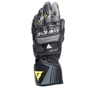 Dainese Druid 4 Guanti Moto, nero/grigio/giallo, M
