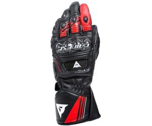 Dainese Druid 4 S26 Guantes de moto, negro/rojo/blanco, Talla 2XL