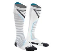 Dainese - Dry Long Socks,Calcetines Térmicos Largos para Esquí y Snowboard,Negro/Azul,para Hombres y Mujeres