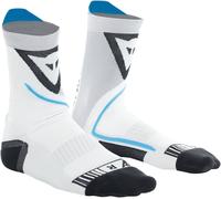 Dainese Dry Mid Calcetines, blanco/azul/negro, Talla 45-47