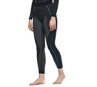 Dainese Dry Pants Lady, Pantalón Interior Moto, Mujer, Negro/Azul, L/XL