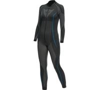 Dainese Dry Suit Lady, Mono Interior Moto, Mujer, Negro/Azul, M