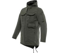 Dainese Duomo Absoluteshell Pro chaqueta textil impermeable para motocicletas, verde, tamaño 44 para Hombres