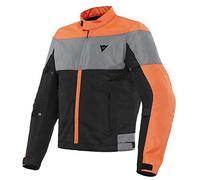 Dainese Elettrica Air Tex Giacca tessile moto, nero/arancione, 50