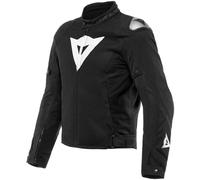 Dainese - Energyca Air Tex Jacket, Chaqueta Moto Hombre de Cordura, Cazadora Moto Resistente a la Abrasión con Forro Cortaviento, con Protección de Hombro Reemplazable, Negro
