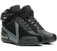 Dainese Energyca D-WP impermeable Damas Zapatos de Moto, negro/gris, Talla 37