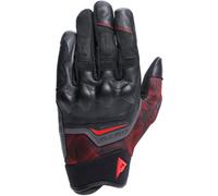 Guantes De Moto Dainese Ermex De Verano (Negro/Rojo) Talla: M