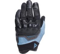 Dainese Ermex Guantes de moto para mujer, negro/azul, Talla L