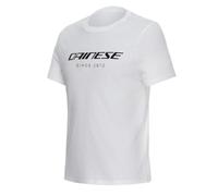 Dainese Essence Wordmark T-Shirt Camiseta de Manga Corta Cuello Redondo, Blanco, L Men's