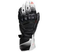 Dainese Fiero Metal Guantes de moto, negro-blanco, tamaño 3XL para Hombres