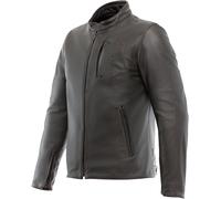 Dainese Fulcro Chaqueta de cuero de motocicleta, marrón, tamaño 44 para Hombres
