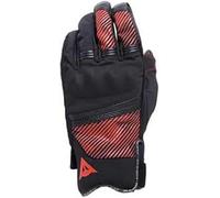 Dainese Fulmine D-Dry Guantes de motocicleta, negro-rojo, tamaño 2XL para Hombres