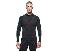 Dainese Thermo LS, Camiseta Térmica Interior Moto, Hombre, Negro/Rojo, XL/X