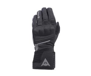 Dainese - Funes Gore-Tex® Gloves, Guantes de Invierno para Moto, Acolchados, Antideslizantes, Protectores de Nudillos, Pantalla Táctil, Hombre, Negro, XS