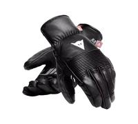 Dainese - Guantes de esquí - Leather Gloves Stretch Limo de Cuero - Talla M - Negro Negro M