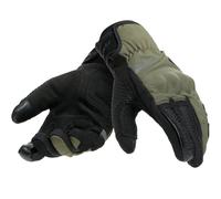 Dainese - Trento D-Dry® Gloves, Guantes de Invierno para Moto, Impermeables, con Protectores de Nudillos, Hombre, Negro/Uva Verde, XXL