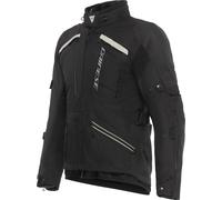 Dainese Gullfoss D-Dry Chaqueta de moto impermeable, negro-blanco, tamaño 48 para Hombres