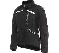Dainese Gullfoss D-Dry Chaqueta de motocicleta impermeable para mujer, negro-blanco, tamaño 46