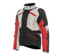 Dainese Gullfoss D-Dry para hombre Chaqueta de tela Negro/Beige/Rojo 50 hombres