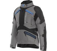 Dainese Gullfoss D-Dry Giacca da moto impermeabile, nero/grigio/blu, 56