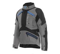 Dainese Gullfoss D-Dry Giacca da moto impermeabile, nero/grigio/blu, 58