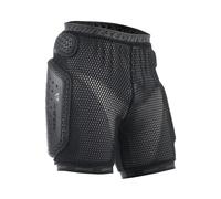 Dainese - Hard Short E1, Pantalones Cortos de Protector Moto, Pantalones Cortos Acolchados 3D, Protector de Muslos, Codos y Espalda, Tejido Suave, Negro