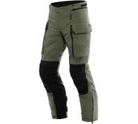 Dainese Hekla Absoluteshell Pro 20K D-Dry Pantalones textiles de motocicleta, Verde/negro, Talla 62