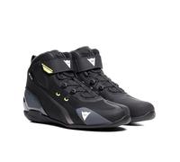 Zapatos de moto Hombre Dainese HERIAN D-WP Black/White/Yellow-Fluo