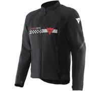 Dainese Herosphere Air Stripes, chaqueta textil 58 male Negro/Blanco/Rojo
