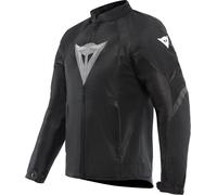 Dainese Herosphere Tex Diamond Chaqueta textil de moto, Negro/Blanco, Talla 56