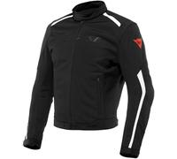 Dainese Hydraflux 2 Air D-Dry S26 Chaqueta textil para motocicletas, Negro/Blanco, Talla 56
