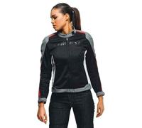 Chaqueta Dainese Hydraflux 2 Air Lady Negro / Gris Carbón / Rojo Lava D-Dry