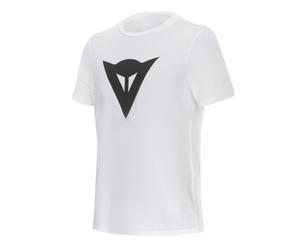 Dainese - Hyper Speed Demon T-Shirt, Camiseta de Manga Corta Cuello Redondo, Hombre, Blanco, L