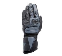 Dainese Impeto D-Dry Gloves, Guantes de Cuero para Moto de Turismo, para Hombres y Mujeres, Negro/Ébano, XS