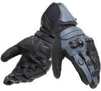 Dainese Impeto D-Dry Guantes de motocicleta impermeables, negro/gris, Talla XXS