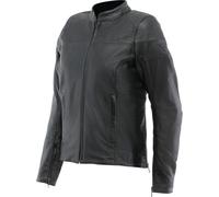 Chaqueta de moto Cuero Mujer Dainese ITINERE Black