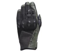 Dainese Karakum Ergo-Tek Guantes de motocicleta, negro/verde, Talla XS