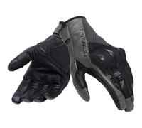 Dainese Karakum Ergo-Tek, guantes S male Negro/Verde Oscuro