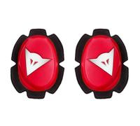 Dainese Rodilleras PISTA SLIDER Protección de rodillas Rojo/Blanco