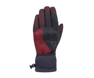 Dainese - Knit Gloves,Guantes Térmicos de Esquí, Refuerzos en la Palma, Tecnología de Pantalla Táctil,Rojo,Hombre