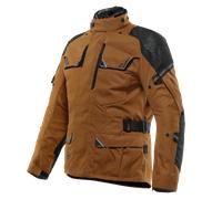 Dainese Ladakh 3L D-Dry Chaqueta textil de motocicleta, marrón/negro, Talla 46