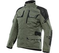 Dainese Ladakh 3L D-Dry Chaqueta textil de motocicleta, Verde oscuro/negro, Talla 44