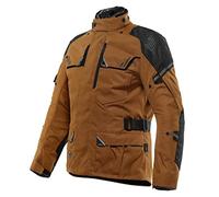 Dainese - Ladakh 3L D-Dry Jacket, Chaqueta Impermeable para Moto de Turismo, Protectores de Hombros y Codos, 4 Estaciones, Chaqueta de Moto para Hombre, Monk's-Robe/Negro, 54