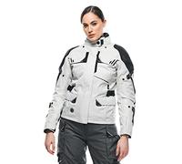 Dainese - Ladakh 3L D-Dry Lady Jacket, Chaqueta de Moto Touring Impermeable, Protectores de Hombro y Codo, 4 Estaciones, Chaqueta de Moto para Mujer, Vapor-Blue/Negro, 44