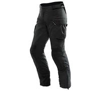 Dainese - Ladakh 3L D-Dry Pants, Pantalones Moto Touring, 3 Capas Impermeable, Capa Térmica Extraíble, Pantalones Moto para Hombre, Negro/Negro, 46