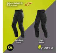 Dainese Ladakh 3L D- Pantalones Secos Negro
