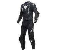 Dainese Laguna Seca 5 2tlg. Traje Cuero Combinado para Moto Tamaño Largo (Negro