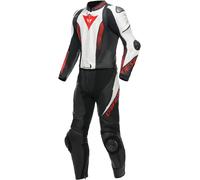 Mono Divisible Dainese Laguna Seca 5 : Color - Negro-blanco-rojo lava, Talla Europea - 44 Negro-blanco-rojo lava 44